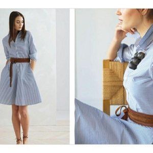 Serena & Lily Jane Shirt Dress Striped Size 6